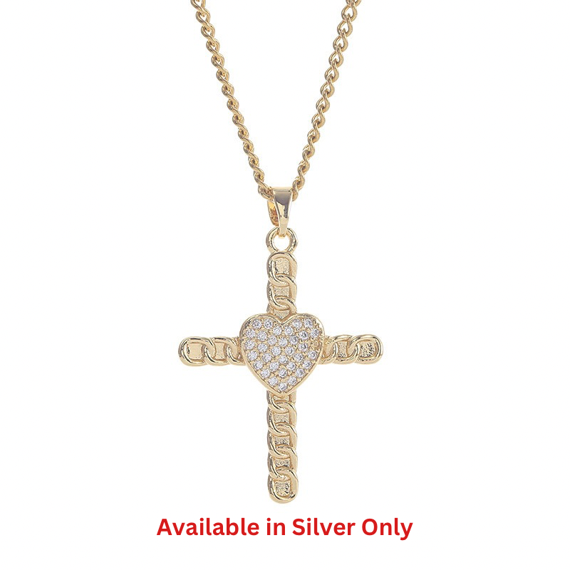 AK 60 - Stainless Steel Cross Necklaces