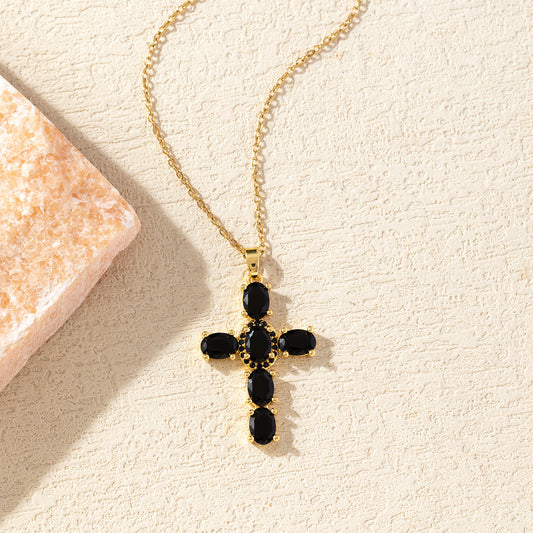 Stainless Steel Cross Necklace